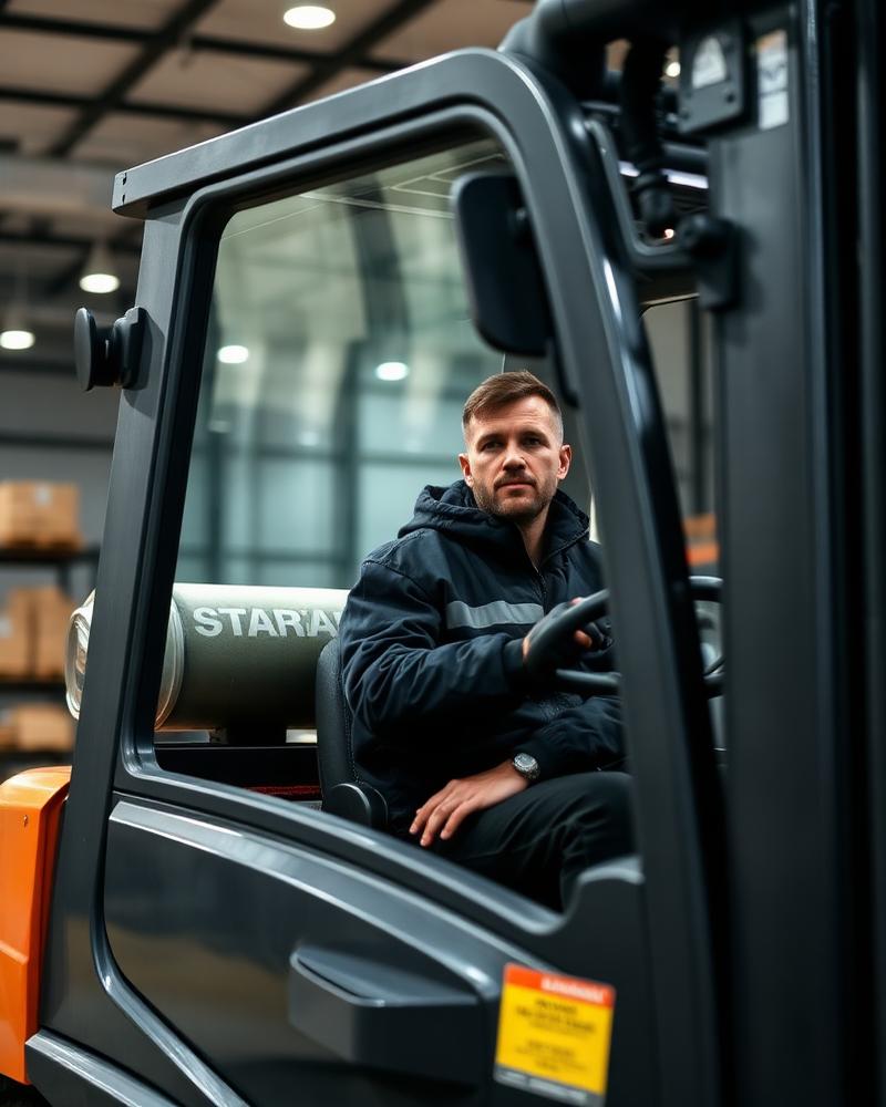 Heftruckchauffeur